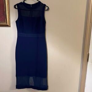 Antonio Melanin blue Sleeveless Dress EUC